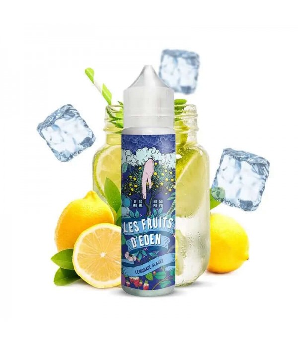 LES FRUITS D'EDEN E-liquide Lemonade Glacée 50ml pas cher et livraison gratuite