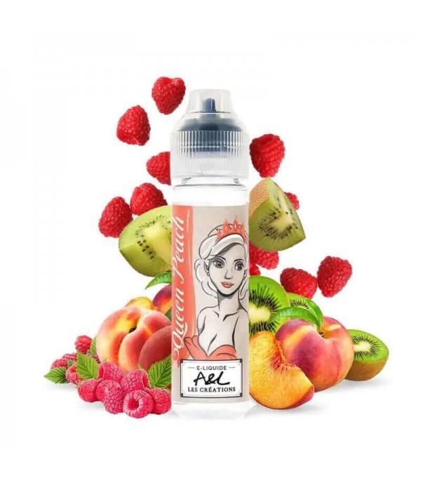 A&L Les Créations E-liquide Queen Peach 50ml ...