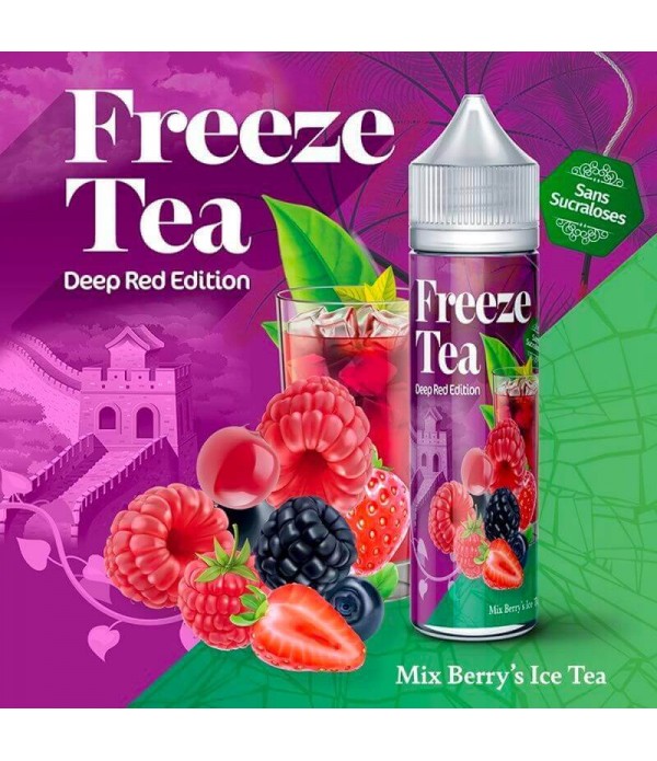 FREEZE TEA Mix Berry's Ice Tea - E-liquide 50ml