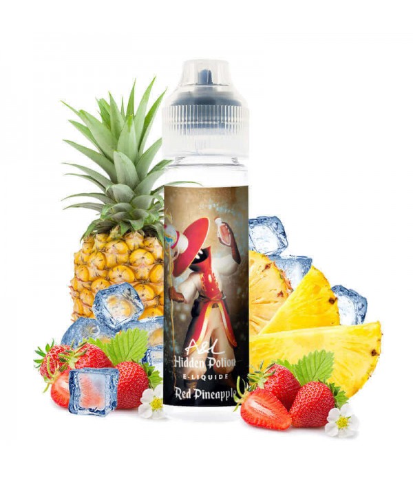 A&L HIDDEN POTION Red Pineapple - E-liquide 50...