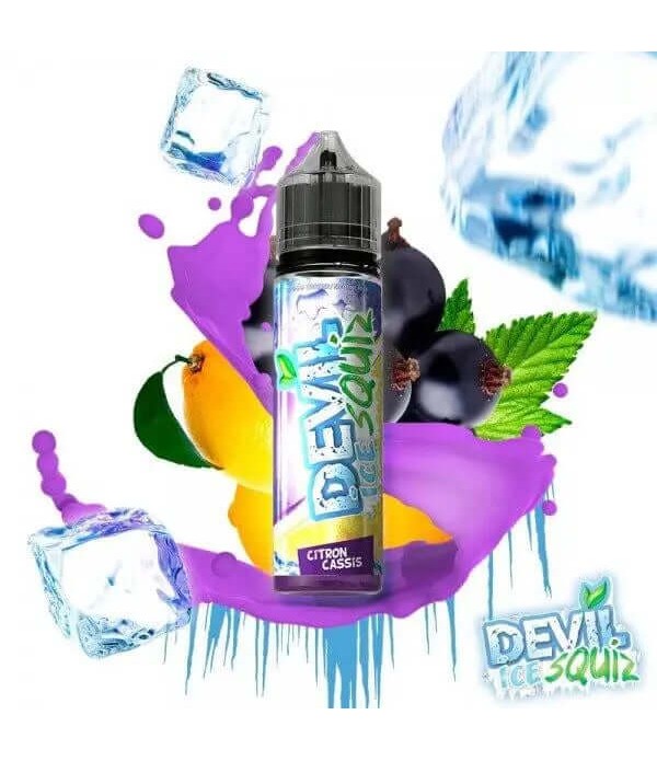 AVAP E-liquide Devil Squiz ICE Citron Cassis 50ml pas cher et livraison gratuite