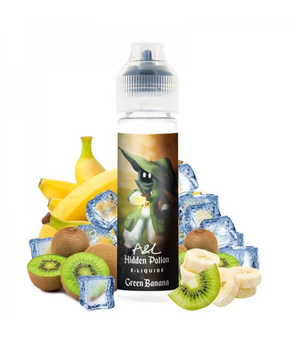 A&L HIDDEN POTION Green Banana - E-liquide 50ml