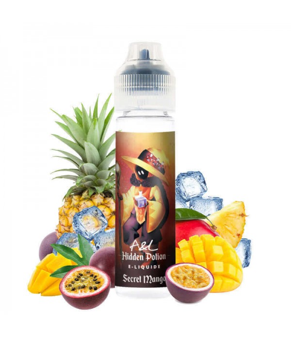 A&L HIDDEN POTION Secret Mango - E-liquide 50m...