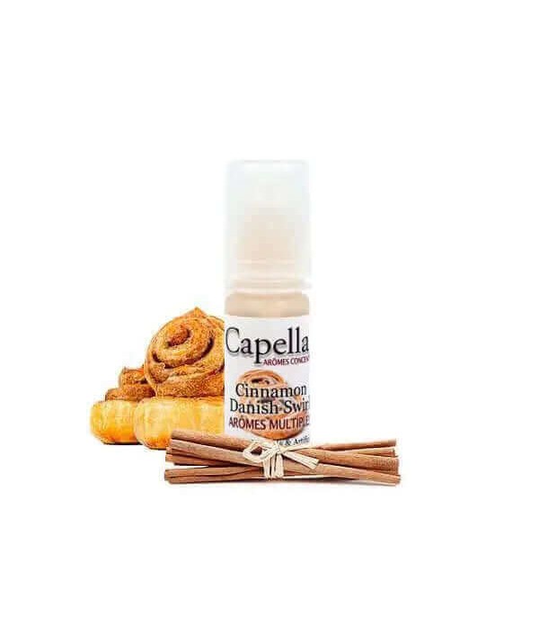 CAPELLA Arôme Concentré Cinnamon Danish V2 10ml pas cher et livraison gratuite