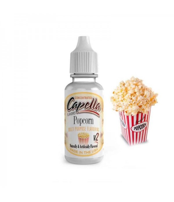 CAPELLA Arôme Concentré Popcorn V2 10ml pas cher et livraison gratuite