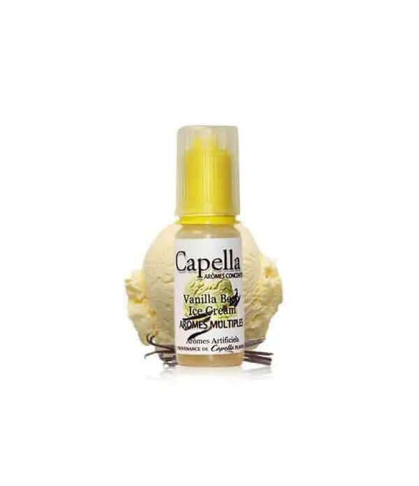 CAPELLA Arôme Concentré Vanilla Bean Ice Cream 10ml pas cher et livraison gratuite