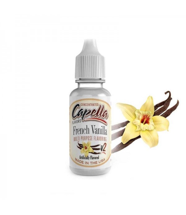 CAPELLA Arôme Concentré French Vanilla V2 10ml pas cher et livraison gratuite