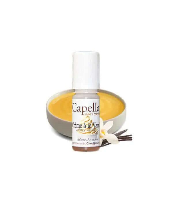 CAPELLA Arôme Concentré Vanilla Custard V2 10ml pas cher et livraison gratuite