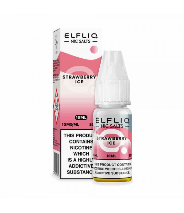 ELFBAR Elfliq Strawberry Ice - Sel de nicotine 10ml