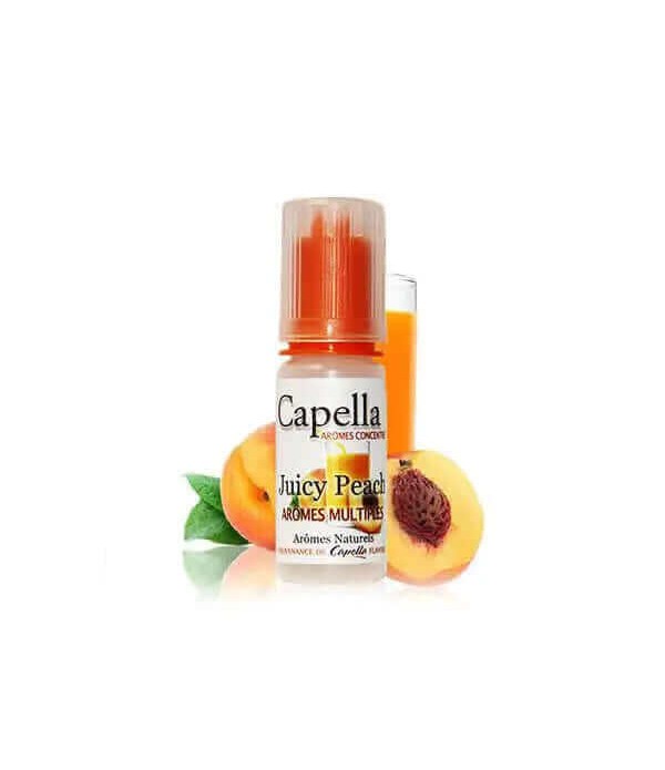 CAPELLA Arôme Concentré Juicy Peach 10ml pas cher et livraison gratuite