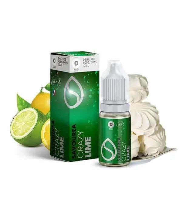 SAVOUREA E-liquide Crazy Lime 10ml pas cher et livraison gratuite