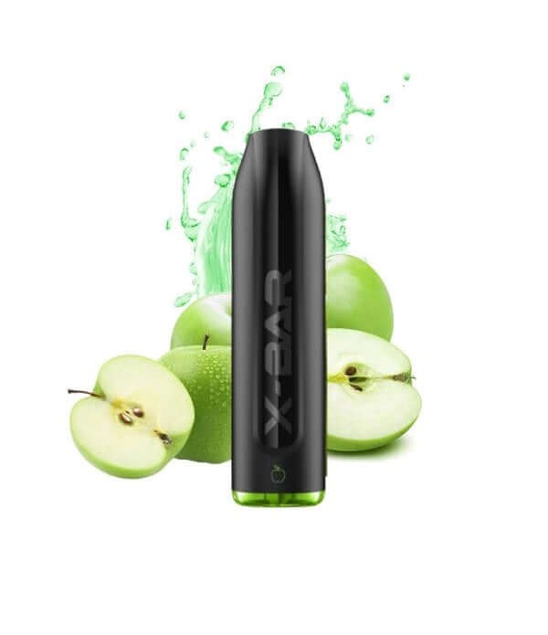X-BAR PRO Pod Jetable Green Apple pas cher et livr...