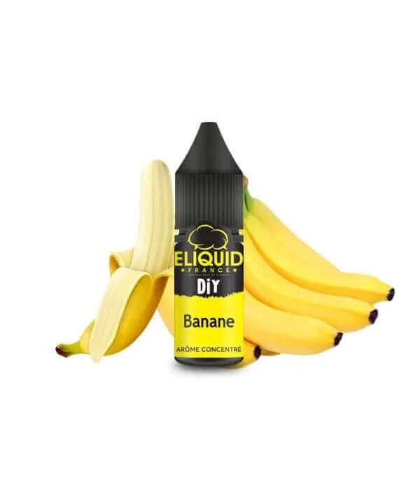 ELIQUID FRANCE Arôme Concentré Banane 10ml pas cher et livraison gratuite