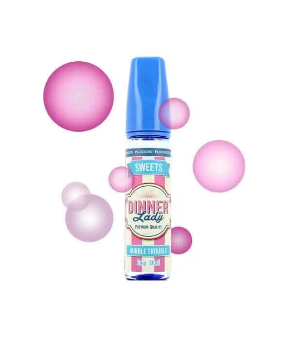 DINNER LADY Sweets E-liquide Bubble Trouble 50ml pas cher et livraison gratuite