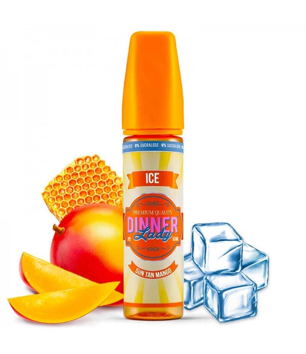 DINNER LADY Ice E-liquide Sun Tan Mango 50ml pas cher et livraison gratuite