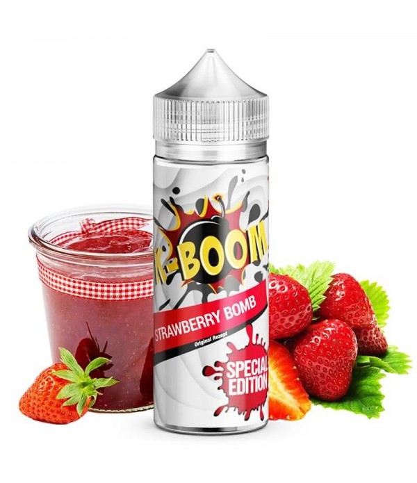 K-BOOM Special Edition - Strawberry Bomb - Arôme 10ml (+ Flacon 120ml)