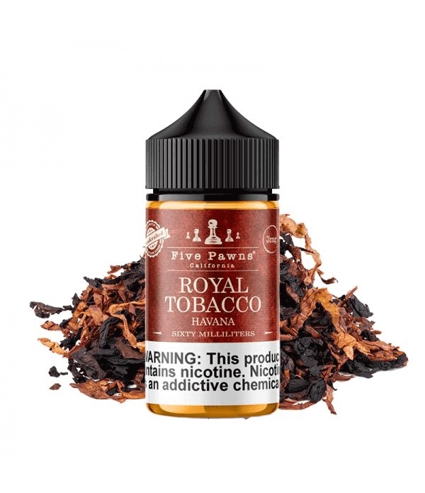FIVE PAWNS Royal Tobacco E-liquide 50ml pas cher