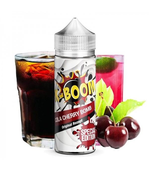 K-BOOM Special Edition - Cherry Cola Bomb - Arôme 10ml (+ Flacon 120ml